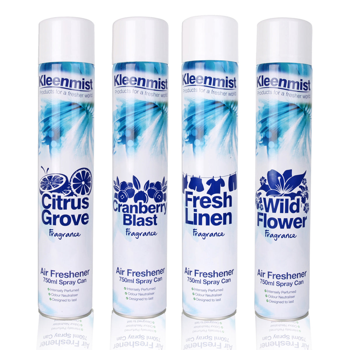 Kleenmist Fragrance Aerosol 750ml (Pack of 6)