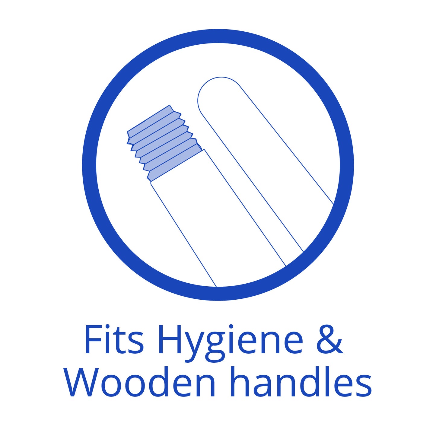 Coloured Hygiemix T1D Socket Mop 300 (Pack of 10)