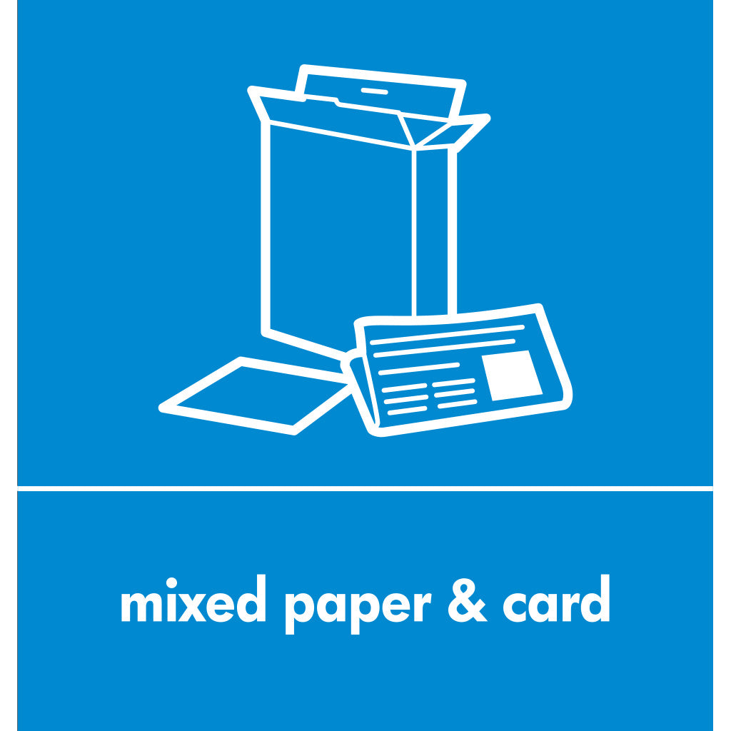 Recycling Sticker English