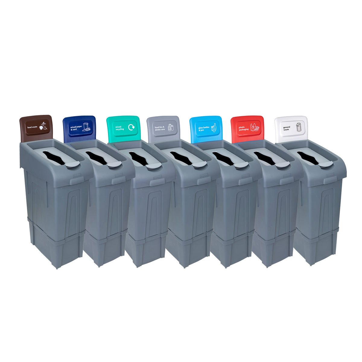 Robert Scott Procycle Recycling Bin, Lid & Back Panel 80L