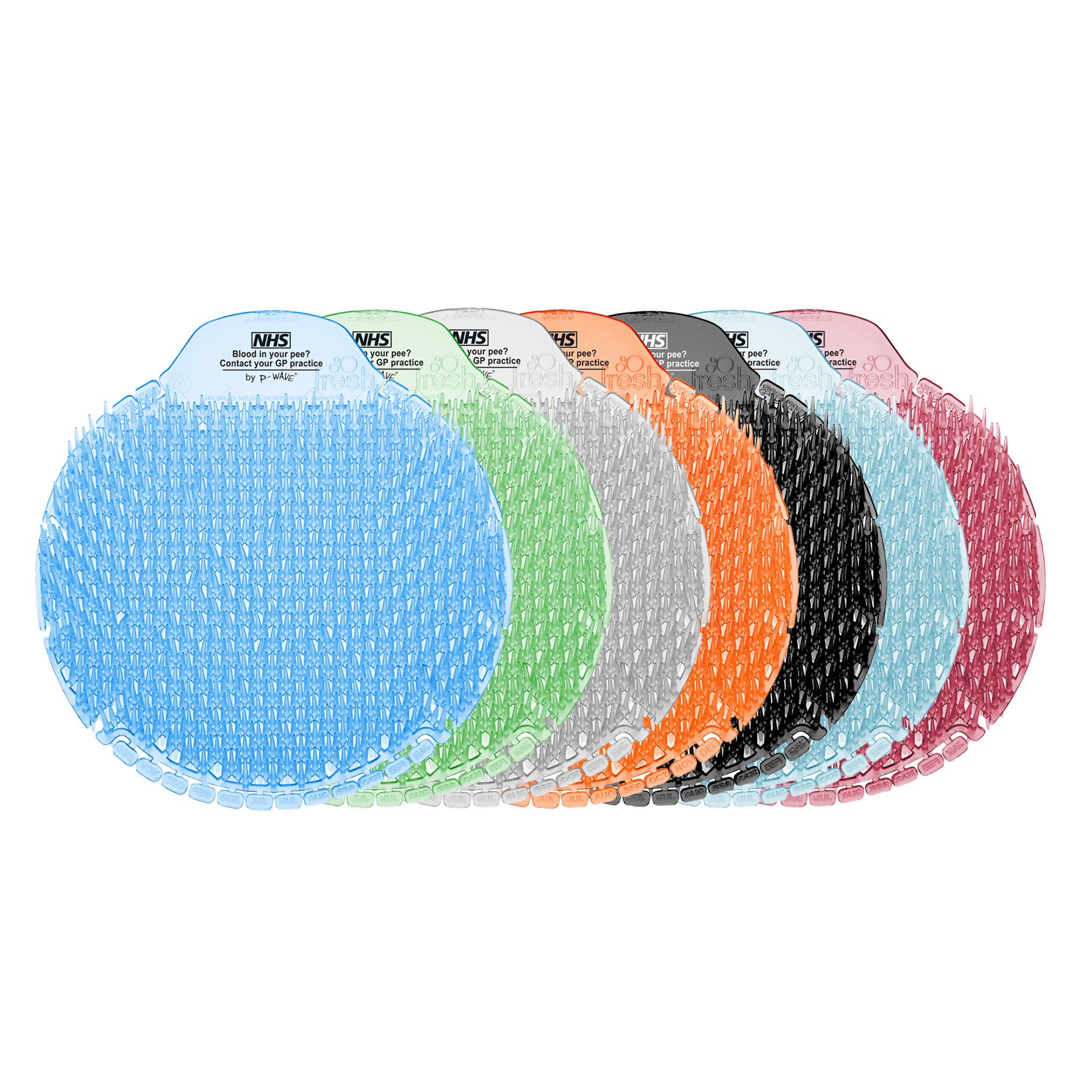 P Wave Slant6 NHS Urinal Screen Pack Of 10 CCMTec CCMTec Cleaning p-wave-slant6-nhs-urinal-screen-pack-of-10-ccmtec-ccmtec-cleaning