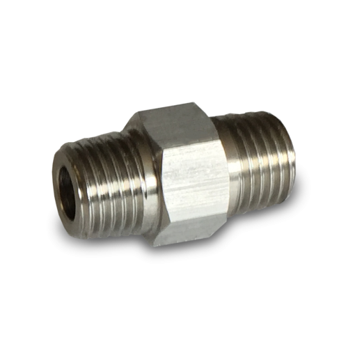 Stainless Nipple 1/4 NPT