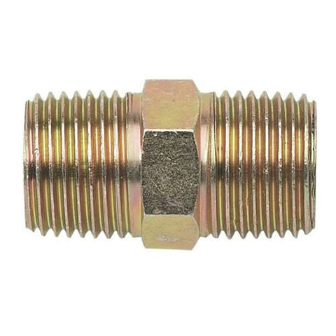 Brass Nipple Equal Connector NPT