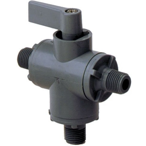 3 Way Ball Valve - L Port – 326-4M4M4M-E-PV