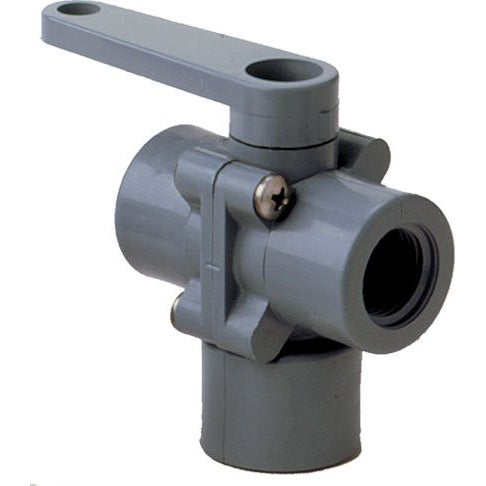 3 Way Ball Valve - L Port – 351-8F8F8F-E-PP