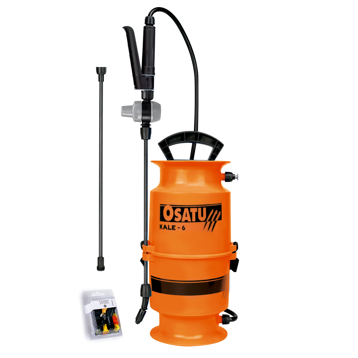 Osatu 6 Litre Kale Plastic Pressure Sprayer, Garden, Car Valeting, Carpet Cleaning
