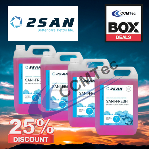 2San Craftex Sani-Fresh, 5Ltr - Box of 4