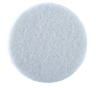 Contract Hard Floor Cleaning Pad White Floor Polishing 43 cm / 17"