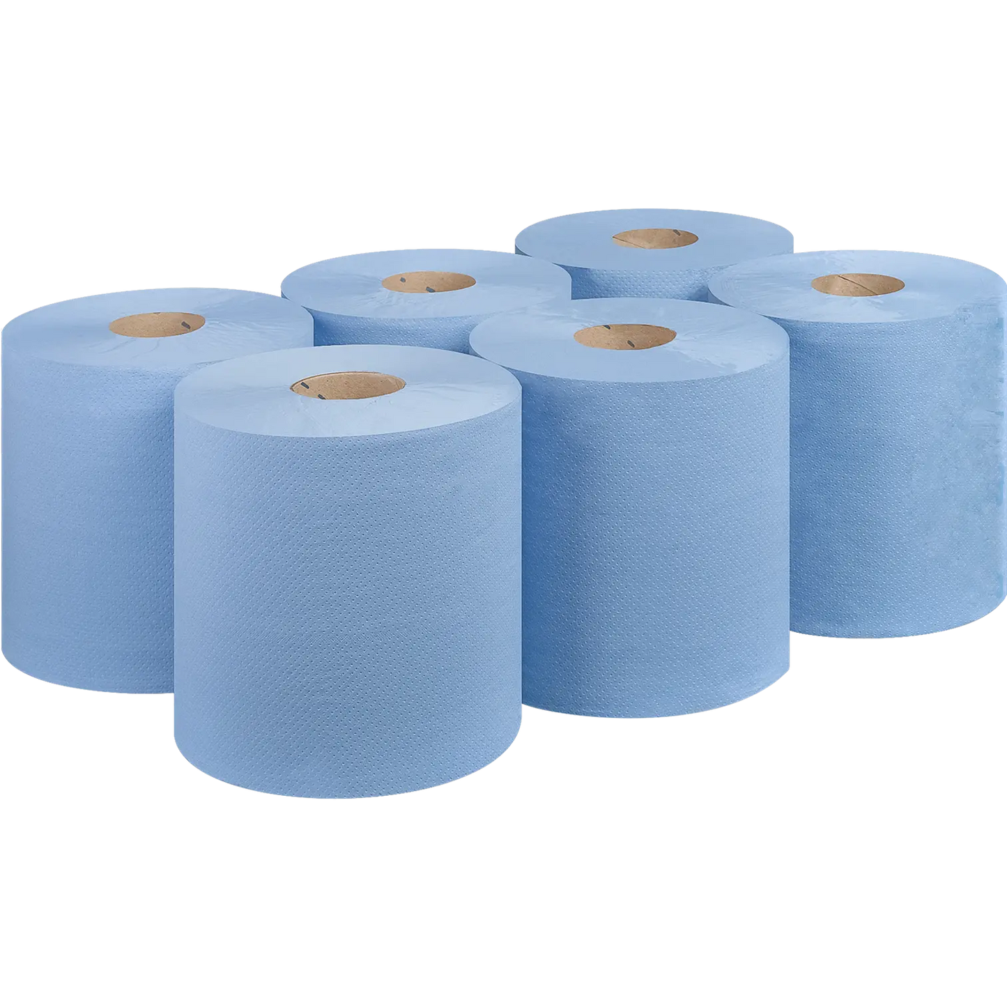 Delta Blue Centrefeed 2ply 375 Flat sheets 150m 6 Rolls
