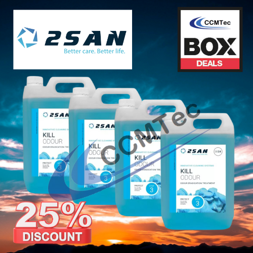 2San Craftex Kill Odour, 5Ltr - Box of 4