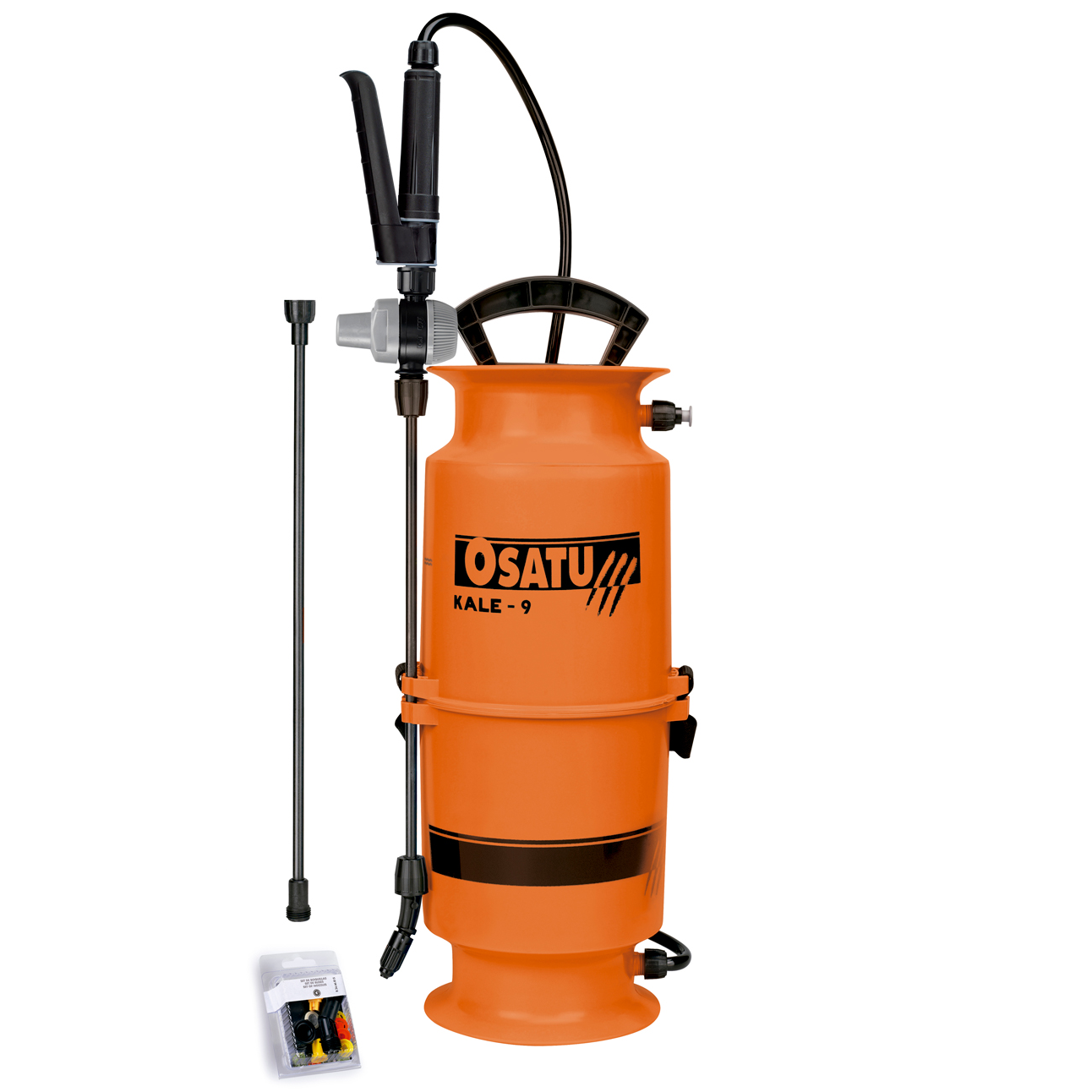 Osatu 9 Litre Kale Plastic Pressure Sprayer, Garden, Car Valeting, Carpet Cleaning