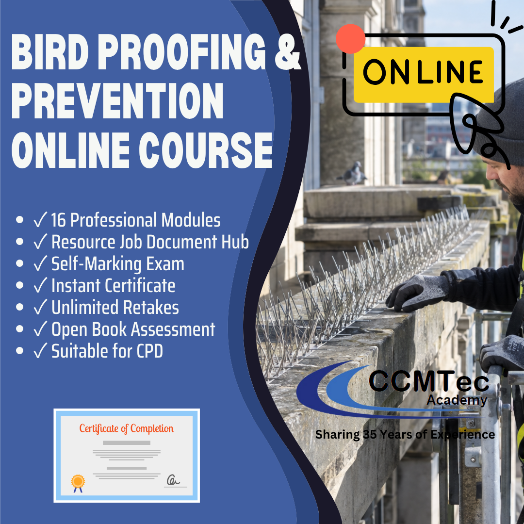 Bird Proofing & Prevention — Professional Installation Online Course