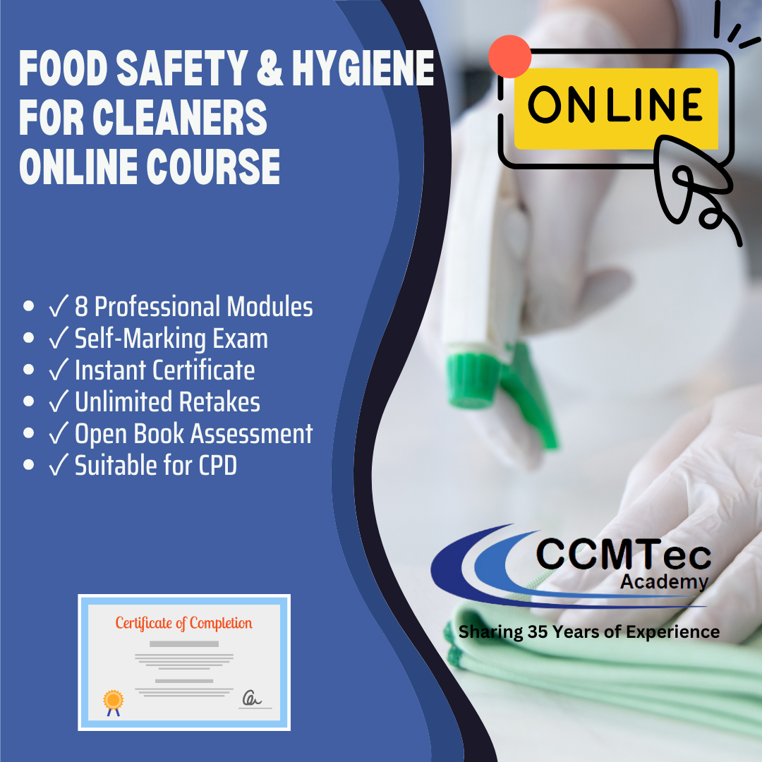 Food Safety & Hygiene for Cleaners Online Course