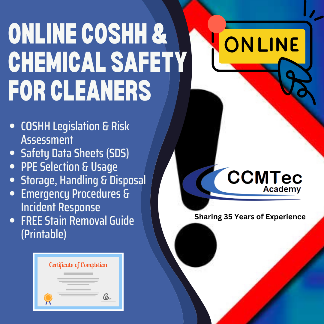 COSHH & Chemical Safety for Cleaners — Online Course