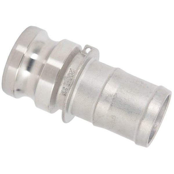 Action Sealtite Snaplock Type E Cam Lever Adaptor - AISI316 – E200-SS