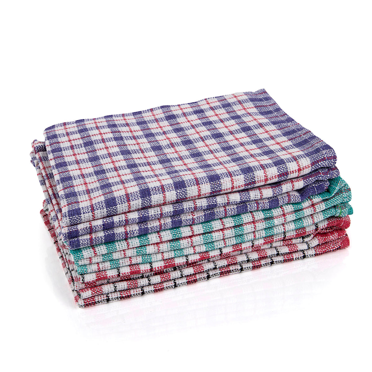 Robert Scott Tea Towel Coloured Check – 15x10