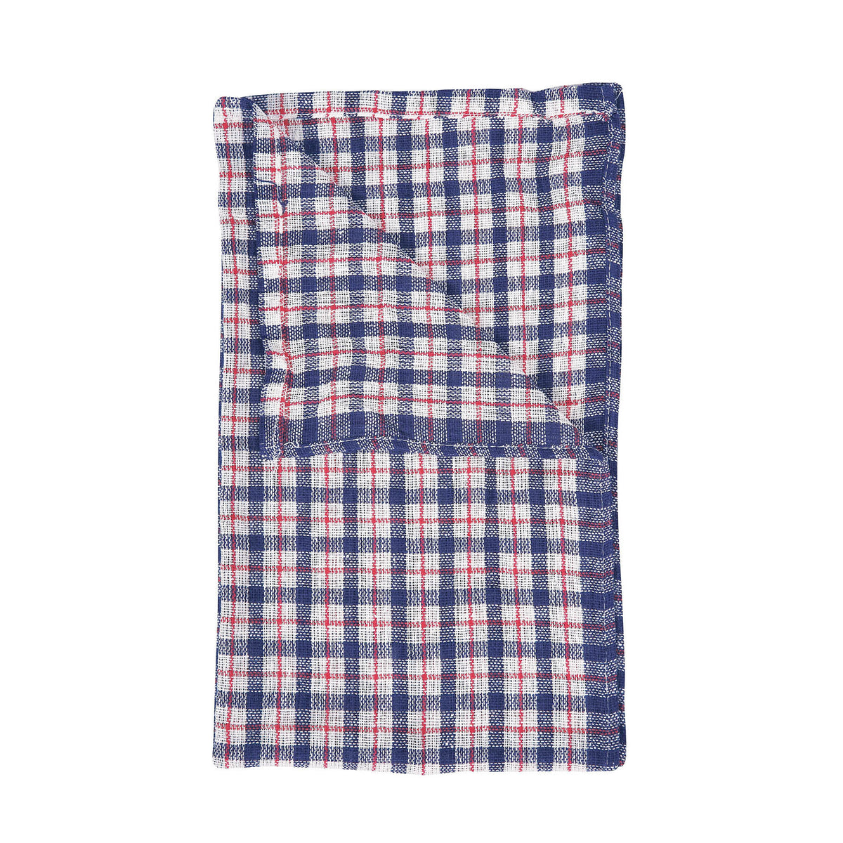 Coloured Check Tea Towel (10 Pack)