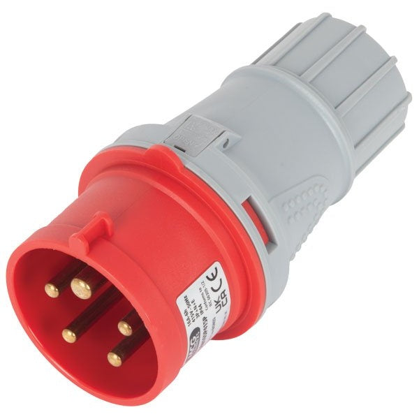 Industrial Plug - Red 415V 16 Amps – 604-2050