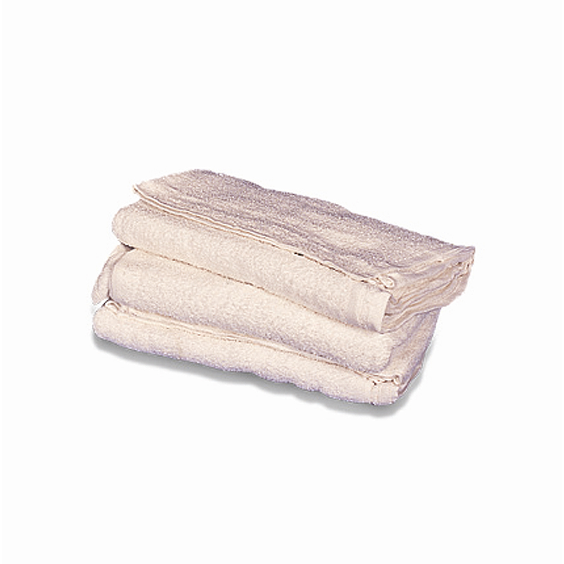 White terry towels (pack of 12)