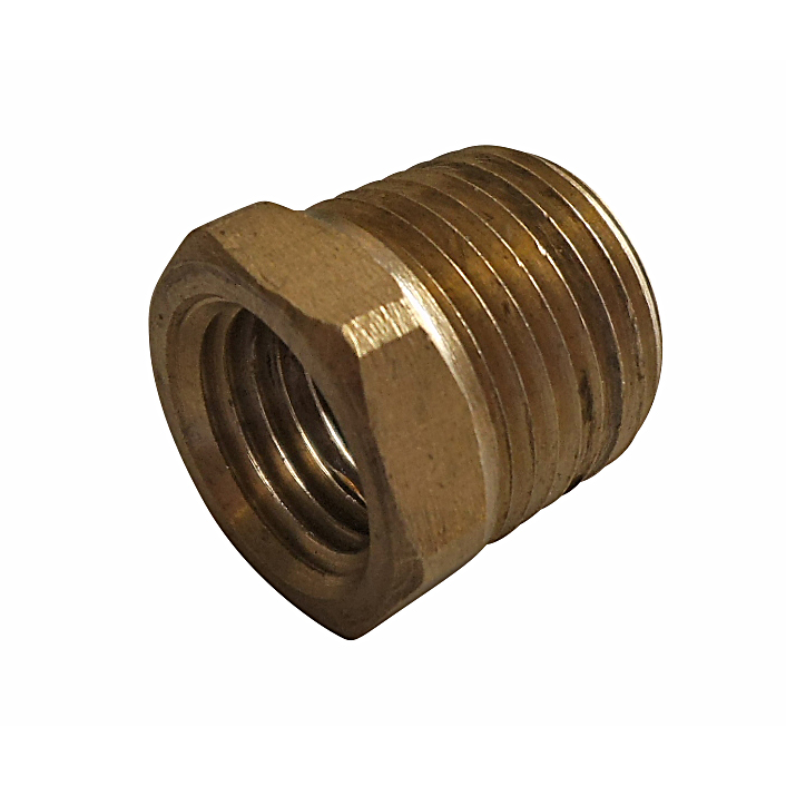 Brass bush 3/8M โ 1/4F