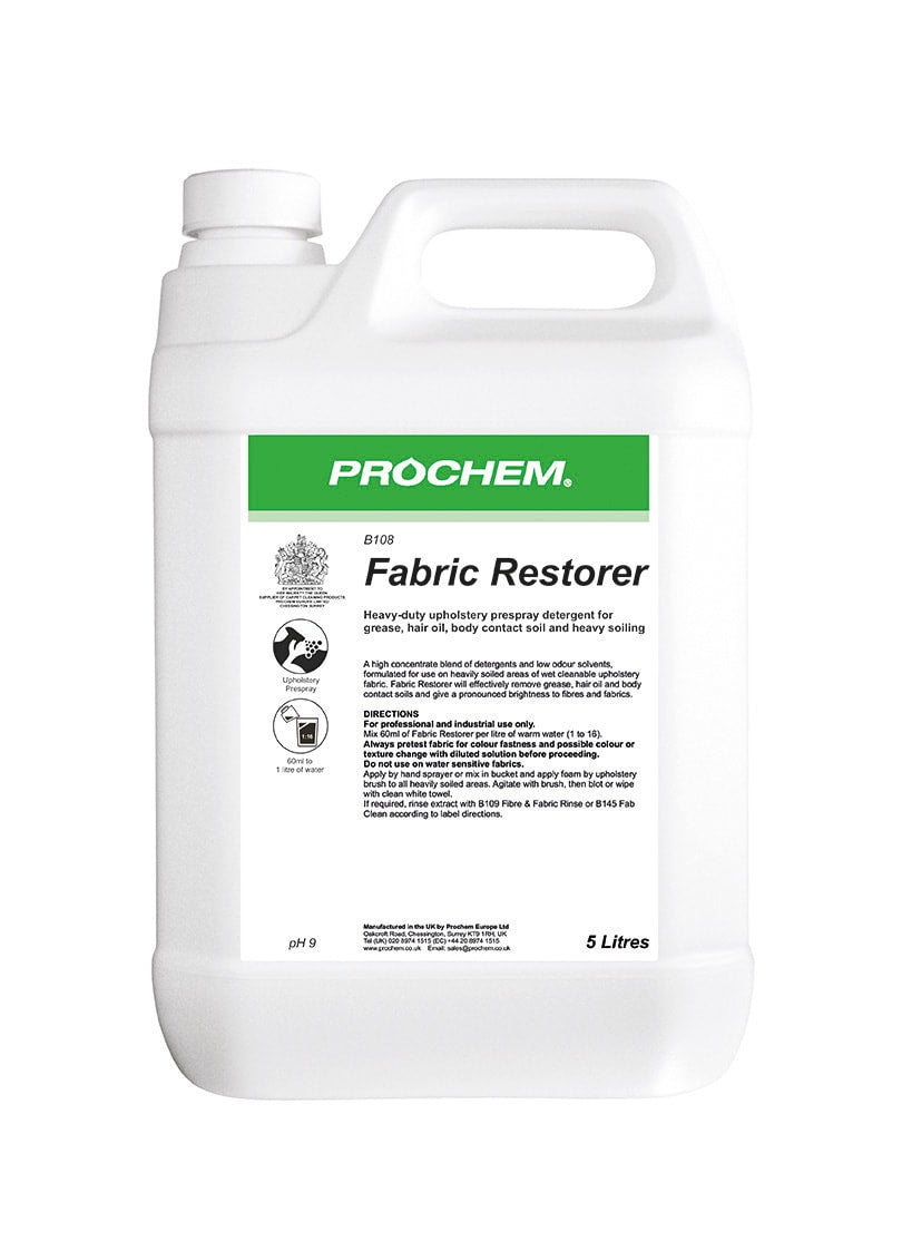 Prochem fabric restorer