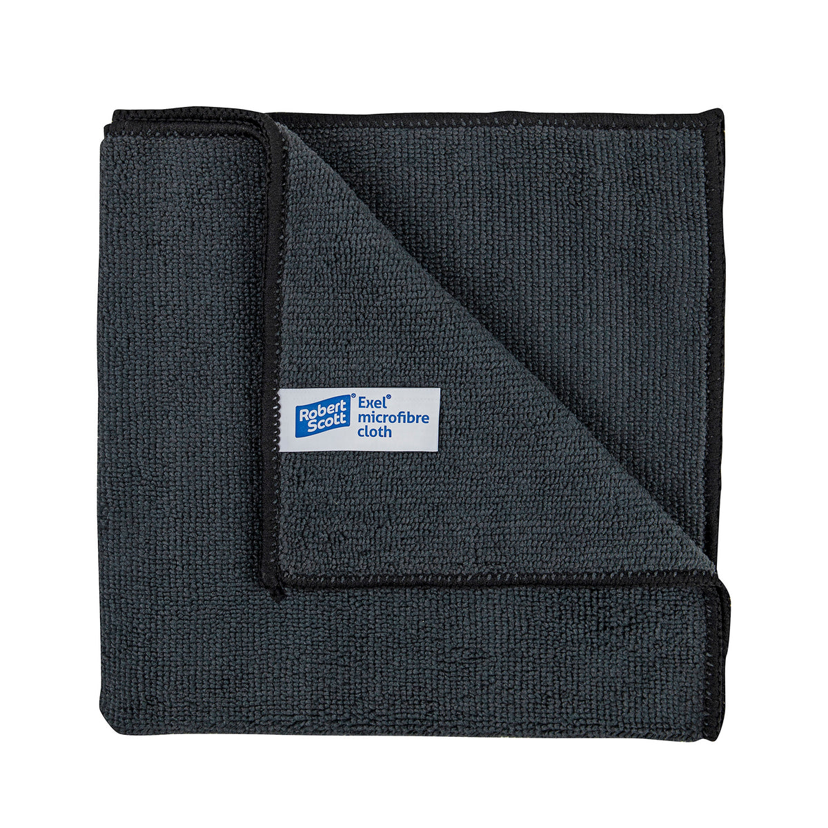Robert Scott Exel® Microfibre Cloth – Box of 200 – Black