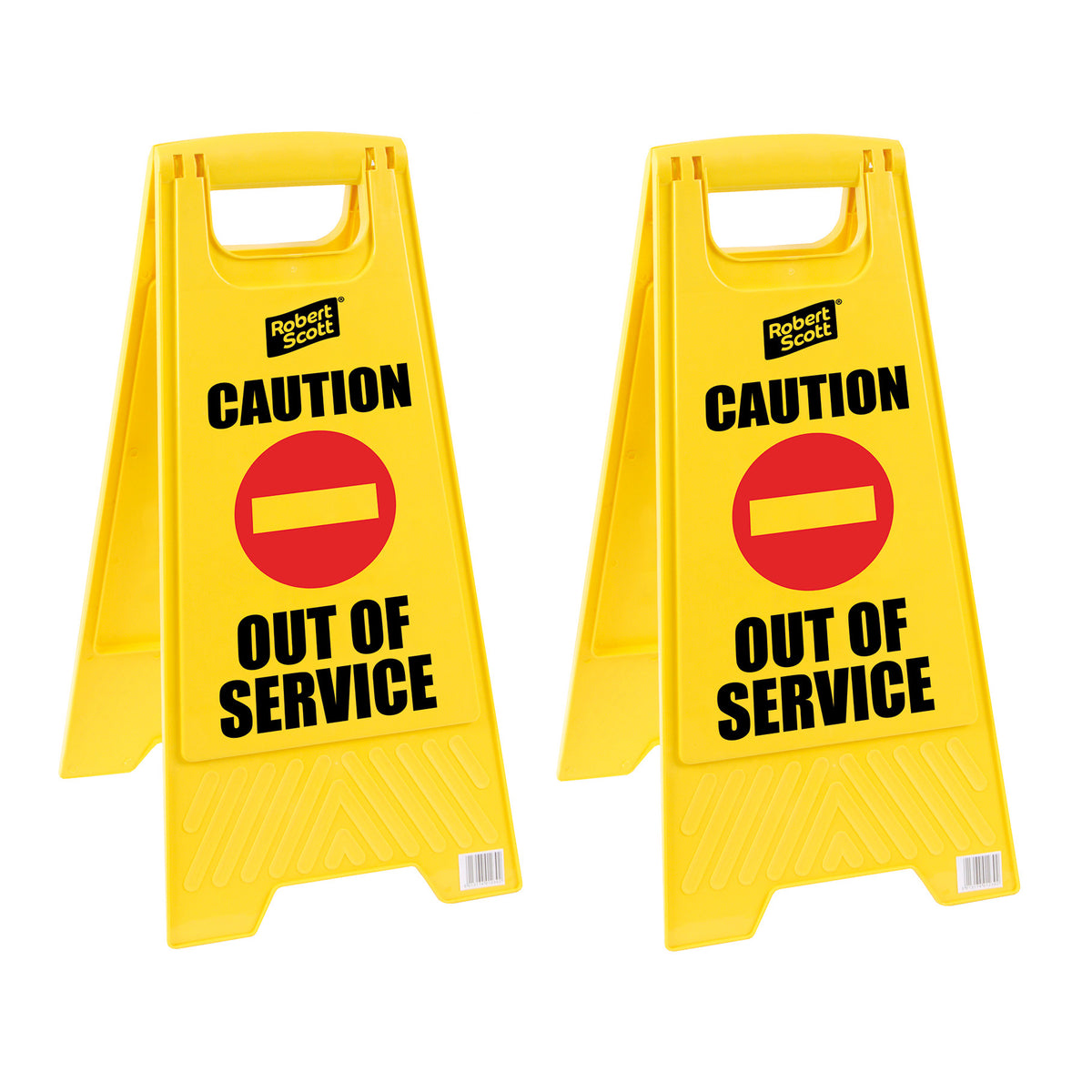 Robert Scott Standard Wet Floor Sign Out Of Service – Box of 5