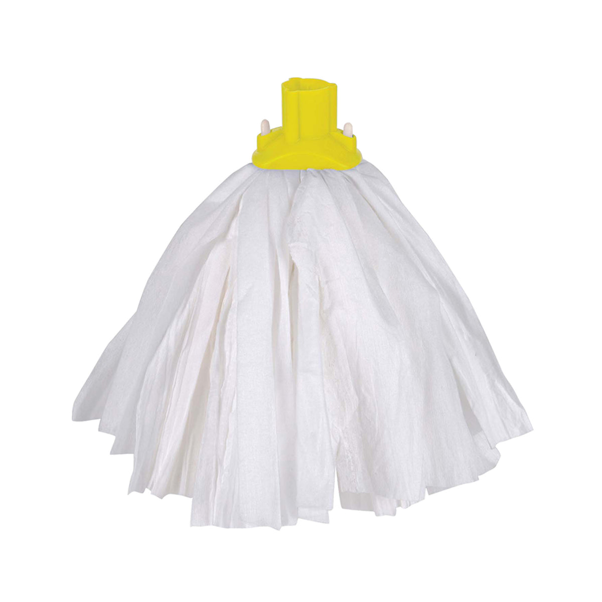 Robert Scott Big White Exel® Socket Mop Large – Box of 50 – Yellow
