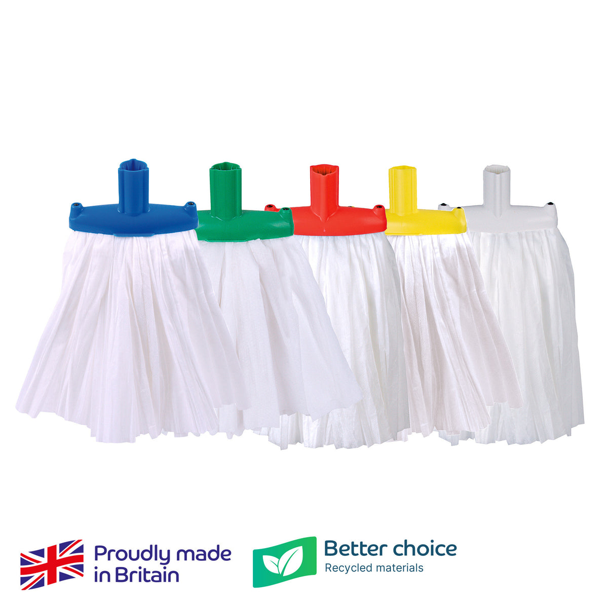Robert Scott Big White Exel® Prairie Mop Stubby 197g – Box of 50