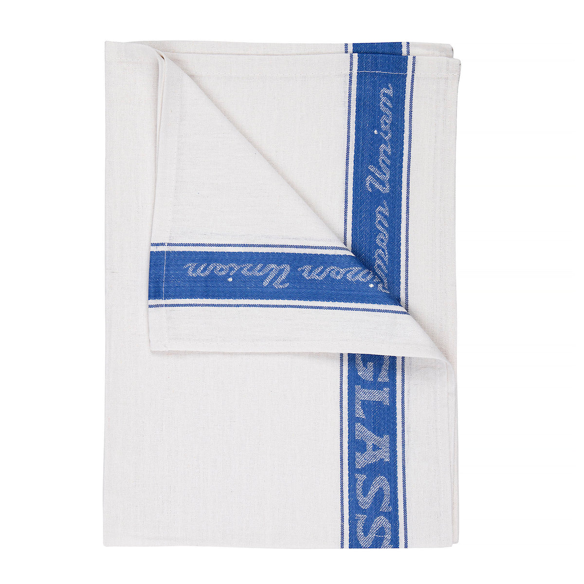 Robert Scott Glass Cloth Linen Union – Box of 100 – Blue