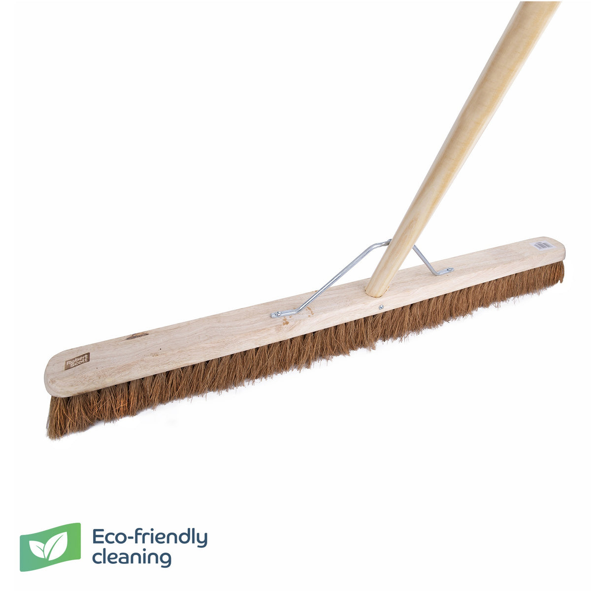 Robert Scott Wooden Broom FSC Platform Soft Stay 36" & H/E 55"
