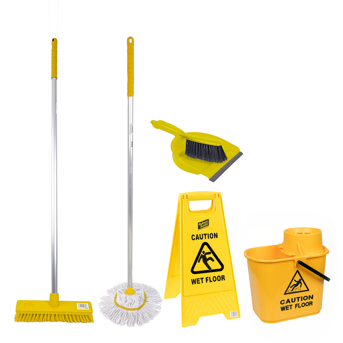 Robert Scott Shadow Board Floor Cleaning Products – Yellow
