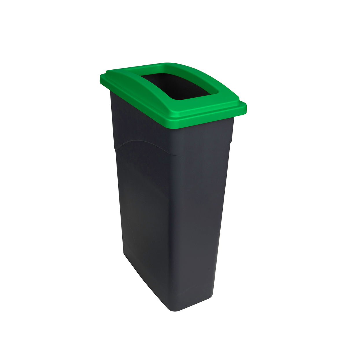 Robert Scott Recycling Wall Hugger Bin 90L & Lid – Darkgreen