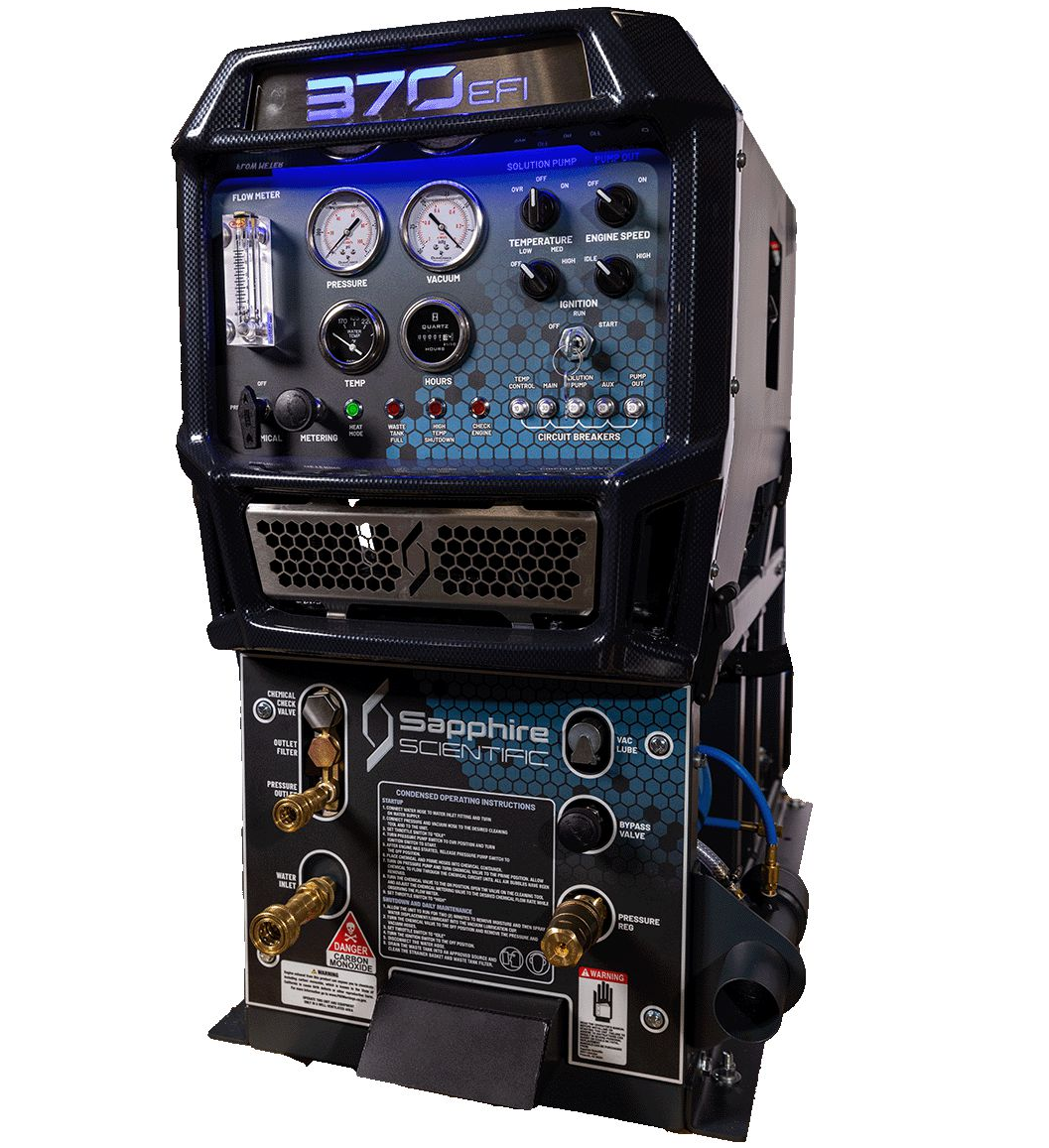 Sapphire 370SS EFI Carpet & Upholstery Cleaning Machine