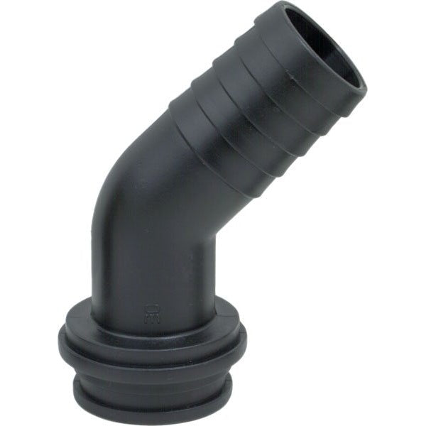 Tecomec 45° Flynut Fit Hose Barb – 8015400