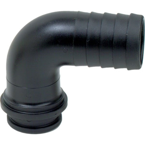 Tecomec 90° Flynut Fit Hose Barb – 8012350