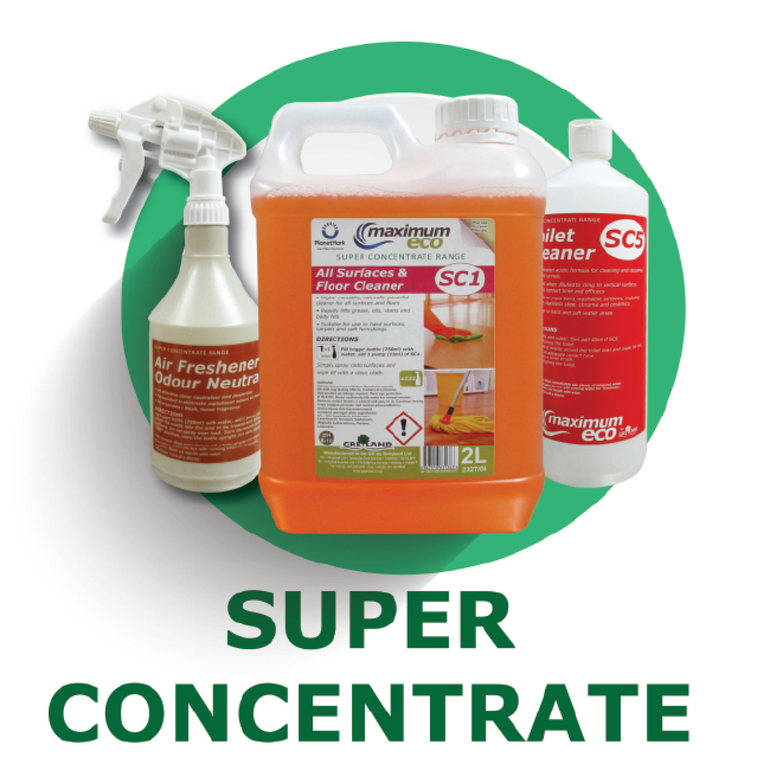 Greyland Super Concentrate Range