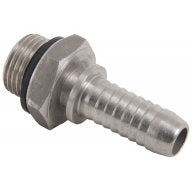 Stainless Steel Hose Barbs - Up to 40 Bar