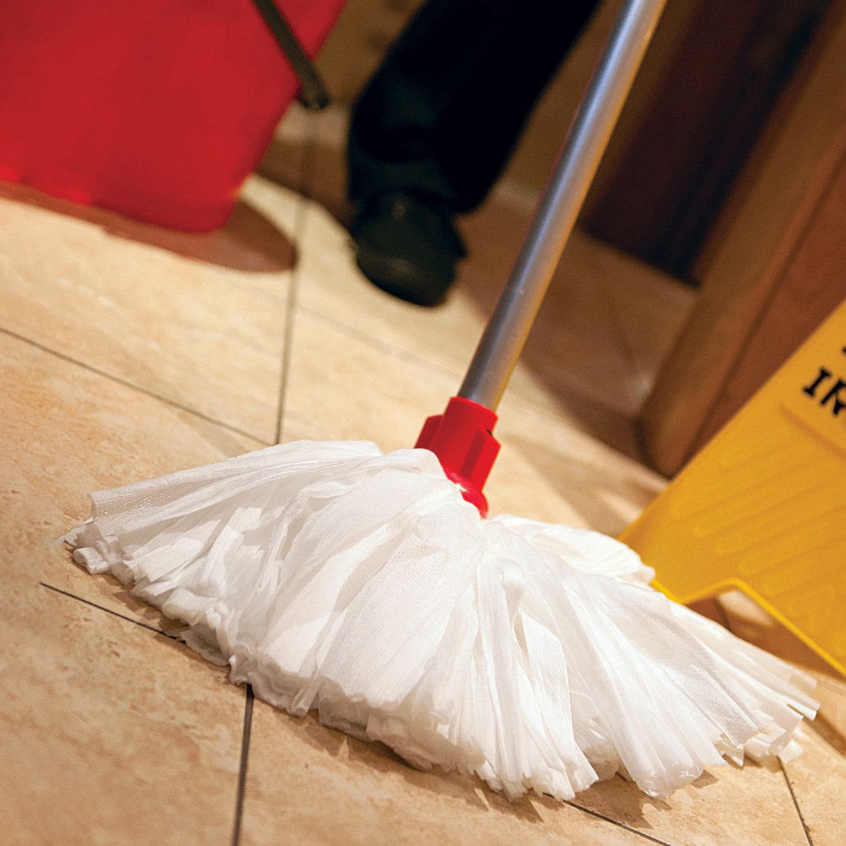 Big White T1D Socket Mop Standard (Pack of 10)