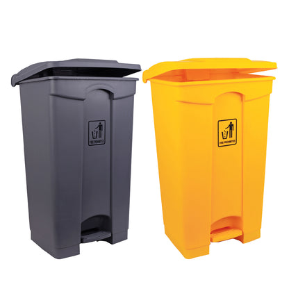 Pedal Bin Polypropylene 87L (Box of 3)