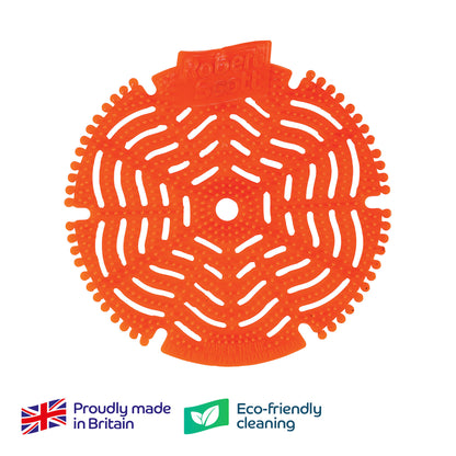 Gel Urinal Screen Citrus (Orange) Fragrance (Box of 10)