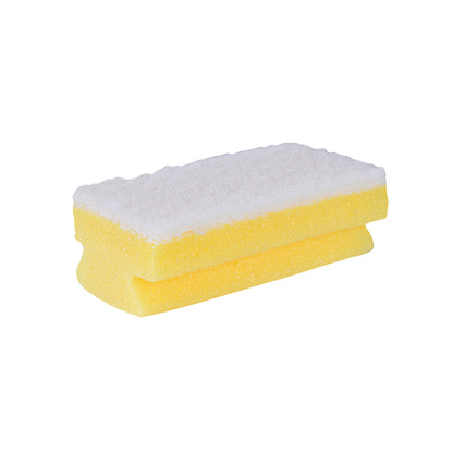 Sponge Scourer Non-Scratch Finger Gripped Coloured (10 Pack)