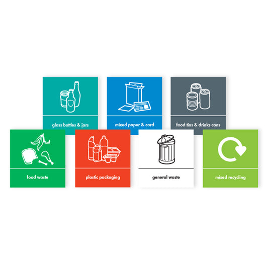 Recycling Sticker English