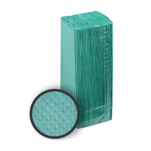 C-Fold Hand Towel - Green (Full Box)