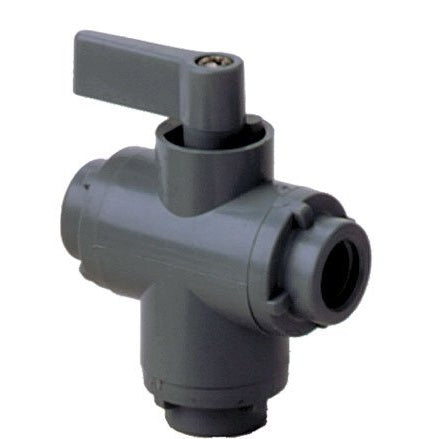 3 Way Ball Valve - L Port – 326-4JG4JG4JG-E-PV