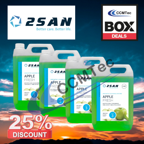 2San Craftex Apple Fresh, 5Ltr - Box of 4