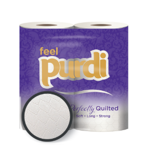 Purdi Toilet Tissue 3Ply (Case of 40)