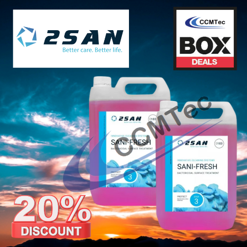 2San Craftex Sani-Fresh, 5Ltr - Box of 2