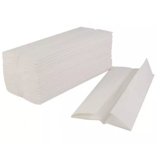 C-Fold Hand Towel - White (Full Box)