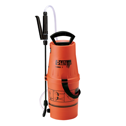 Osatu 7 Litre Tango Plastic Pressure Sprayer for Garden, Construction or Detailing